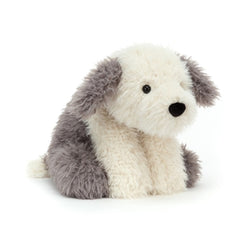 Hund fra Jellycat - CURV3SD - Curvie Sheep Dog.