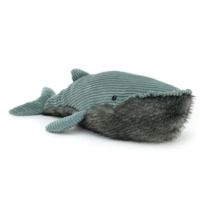 Hval fra Jellycat - WLYH1W - Wiley Whale Huge.
