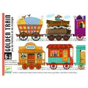 Kortspil fra Djeco - DJ05084 - Golden Train.