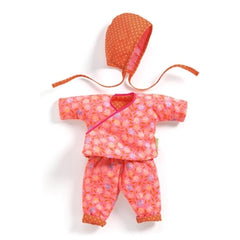 Dukketøj til Djecos dukker - DJ7752 - Outfit Petunia petit Pan.
