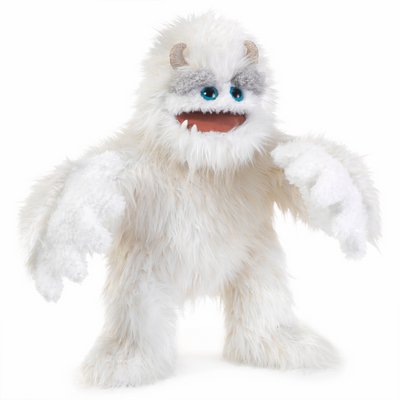 Hånddukke fra Folkmanis - Yeti / den afskyelige snemand.