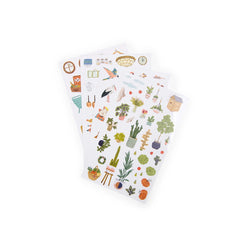 Malebog med 145 stickers fra Moulin Roty - 642576.