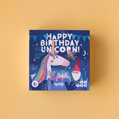 Puslespil fra Londji - Happy Birthday Unicorn.