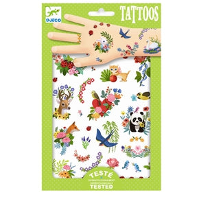 Tatoveringer fra Djeco - DJ09591 - Tattoos, Happy Spring.
