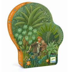 Puslespil med 54 brikker fra Djeco - DJ07244 - The Jungle.