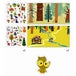 Mappe med genanvendelige stickers fra Djeco - DJ08956 - The magical Forest.