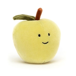 Æble fra Jellycat - FABF6A - Fabulous Fruit Apple.