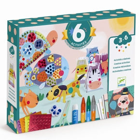 Kreativ æske fra Djeco - DJ09293 - Coffret multiactivites.