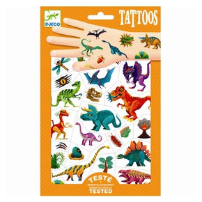 Tatoveringer fra Djeco - DJ09598 - Tattoos, Dino Club.