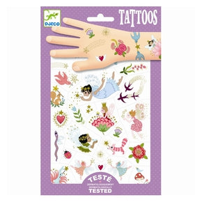 Tatoveringer fra Djeco - DJ09599 - Tattoos, Fairy Friends.