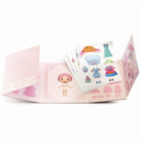 Tinyly, Miss Lilypink fra Djeco - DJ06980 - stickers remouvable.