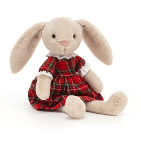 Kanin fra Jellycat - LOT3BT - Lottie Bunny Tartan.