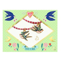 Kreativ æske fra Djeco - DJ00011 - Bird Ribbons.