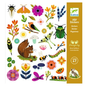 Stickers fra Djeco - DJ09272 - Garden