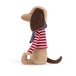 Hund fra Jellycat - BEB3SD - Beatnik Buddy Sausage Dog.