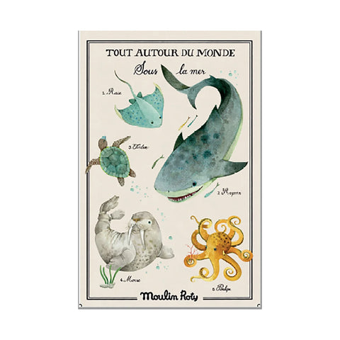 Plakat fra Moulin Roty.