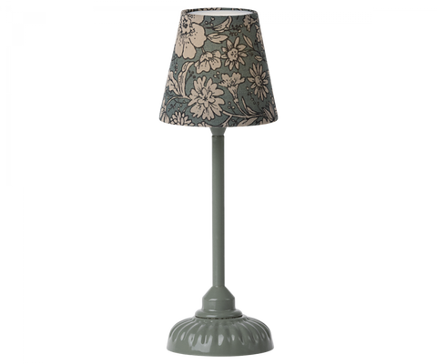 Vintage Floor Lamp, small, dark mint fra maileg - 11-2123-01.