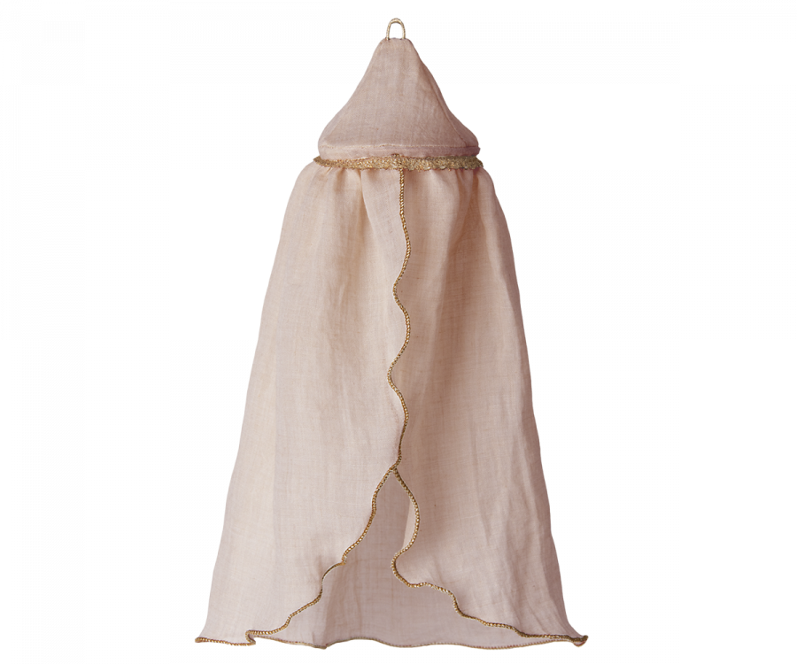Miniature bed canopy - rose       fra Maileg  -  11-2411-01.