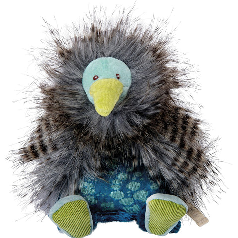 Tøjdyr fra Moulin Roty - Fugle kiwis unge.