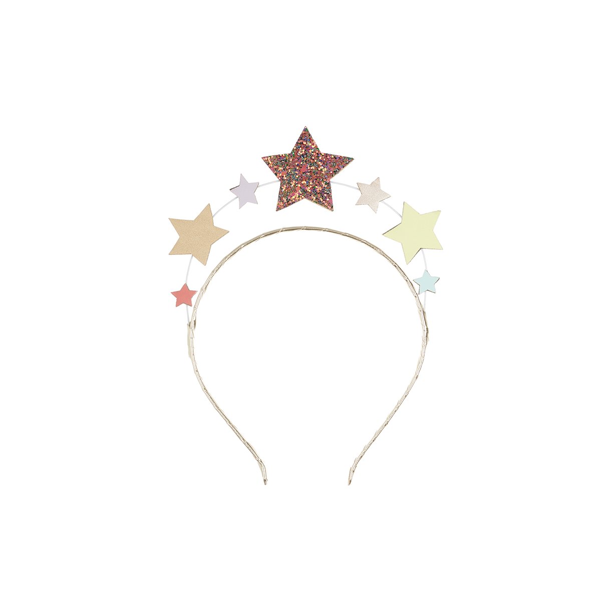 Hårbøjle med stjerner fra Mimi og Lula - Rainbow.