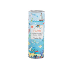 Puslespil med 96 brikker fra Moulin Roty - Explorer's Ocean.