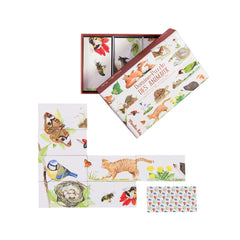 Spil fra Moulin Roty - Domino / puslespil