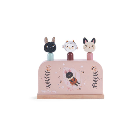 Pop-up figurer fra Moulin Roty.