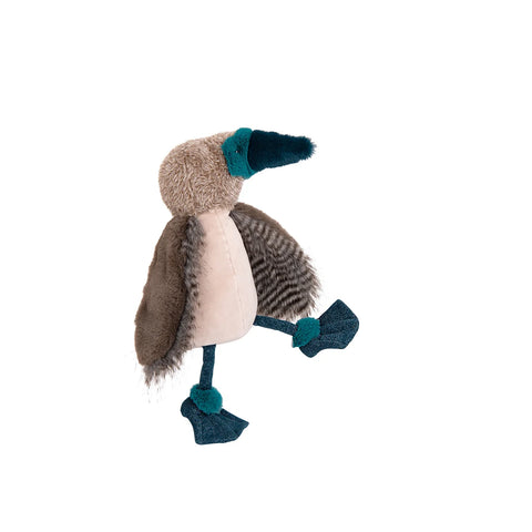 Fantasifugl med blå fødder fra Moulin Roty.