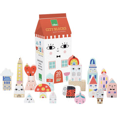 Træklodser fra Vilac - 8902 - Tiny City - Suzy Ultman