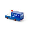 Pengetransport fra Candyvan.