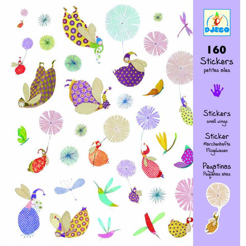 Mappe med 160 stickers fra Djeco - DJ08832.