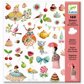 Mappe med 160 stickers fra Djeco - DJ08884.