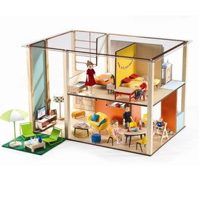 Dukkehus fra Djeco - DJ07801 Cubic House