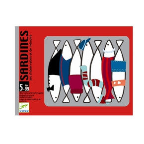 Kortspil fra Djeco - DJ05161 Sardines.