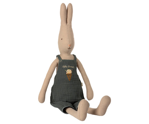 Kanin fra Maileg  - 16-1320-00 -  Rabbit size 3, overall - green.