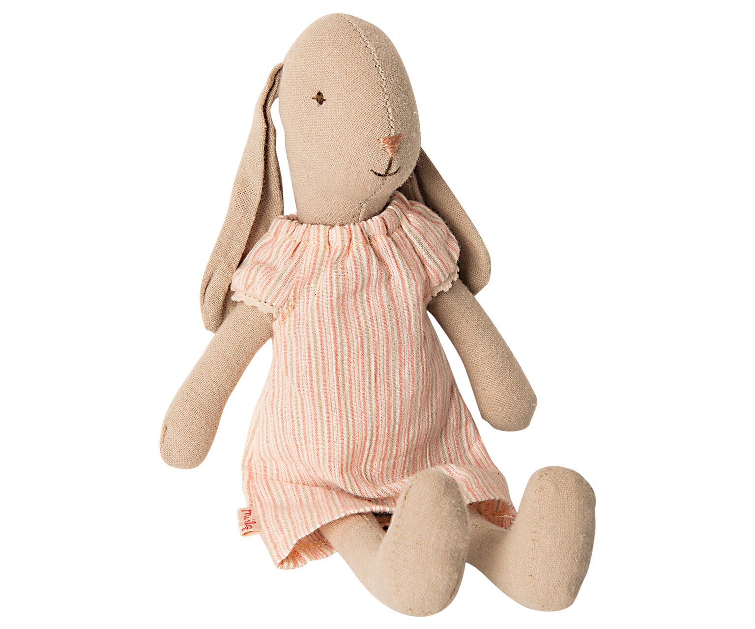 Kanin fra Maileg - 16-9102-00  -  Bunny size 1, Nightgown.