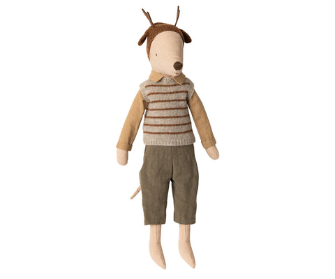 Mus fra Maileg - 16-0763-00 - Maxi mouse, boy
